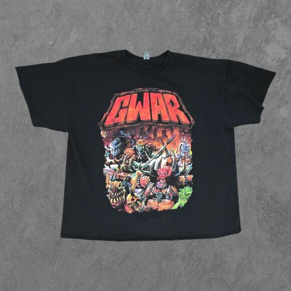 GWAR 2022 Tour Concert Shirt XXL Metal TEE Black Death Rager - Picture 1 of 7